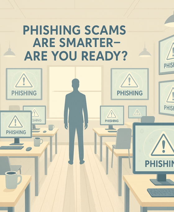 Phishing is when bad people try to trick you into giving them your info, like your passwords, bank details, or email address.