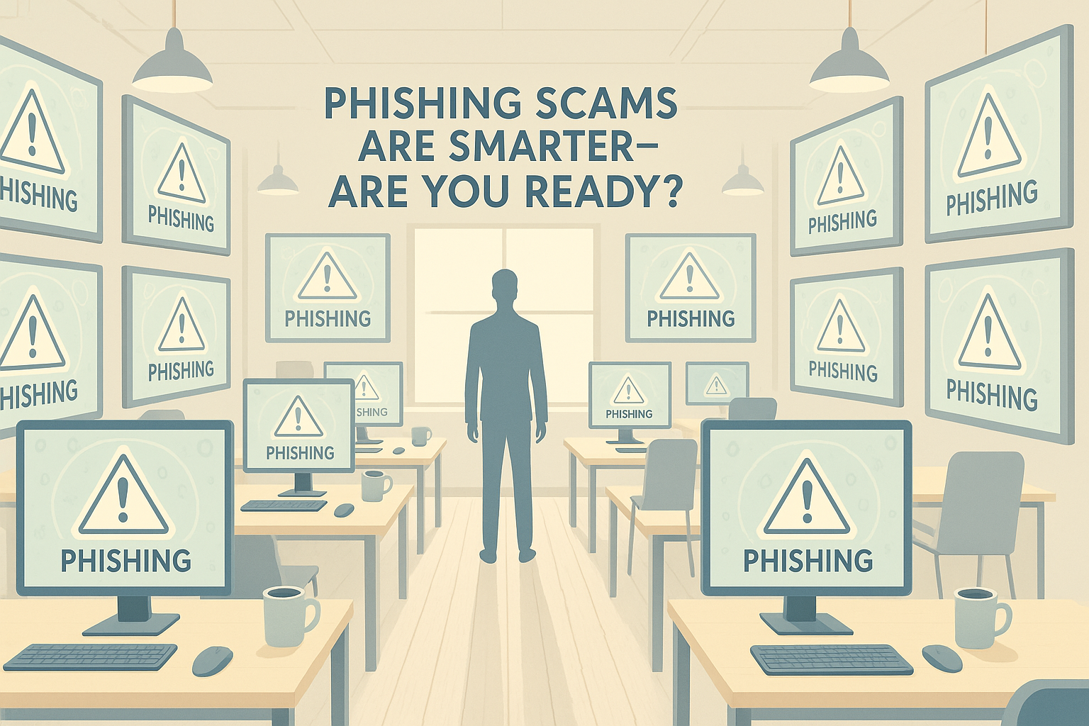 Phishing is when bad people try to trick you into giving them your info, like your passwords, bank details, or email address.